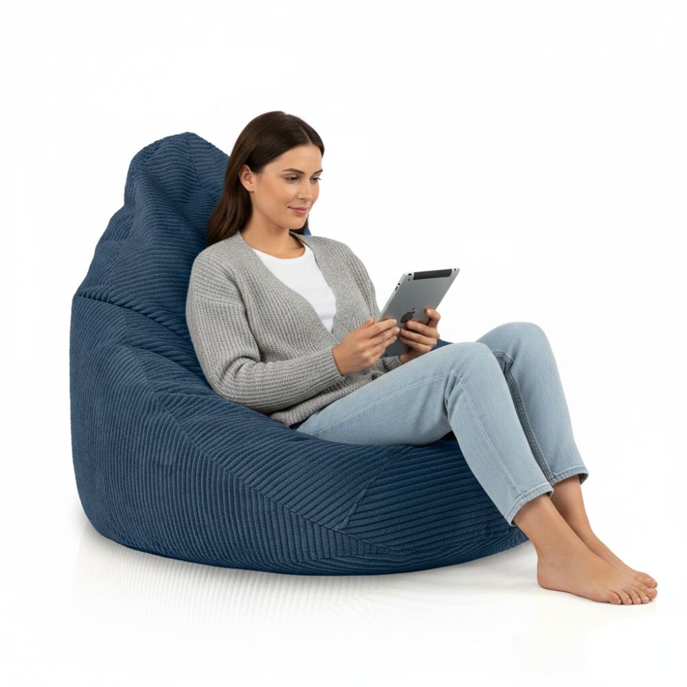 Sitzsack Flumpster Dune XXL, dunkelblau