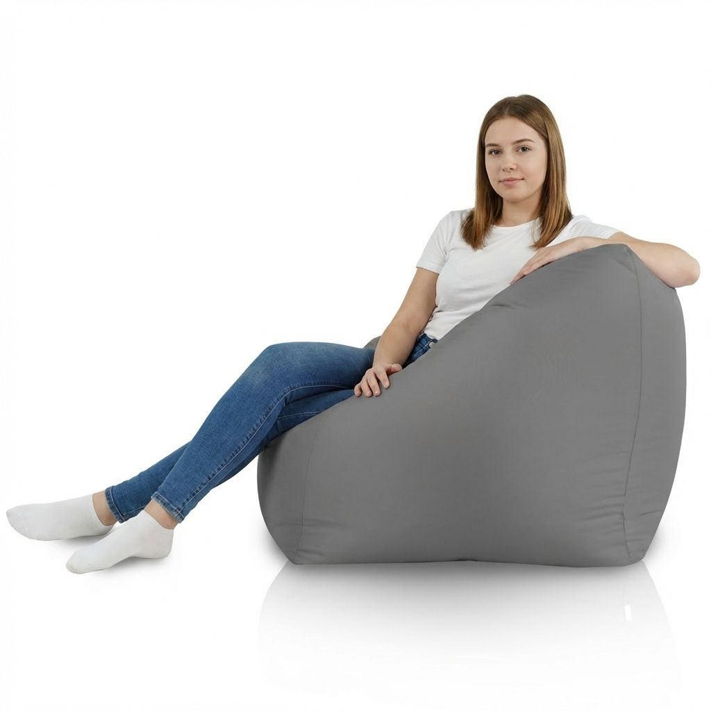 Sitzsack Flumpo Breeze, grau