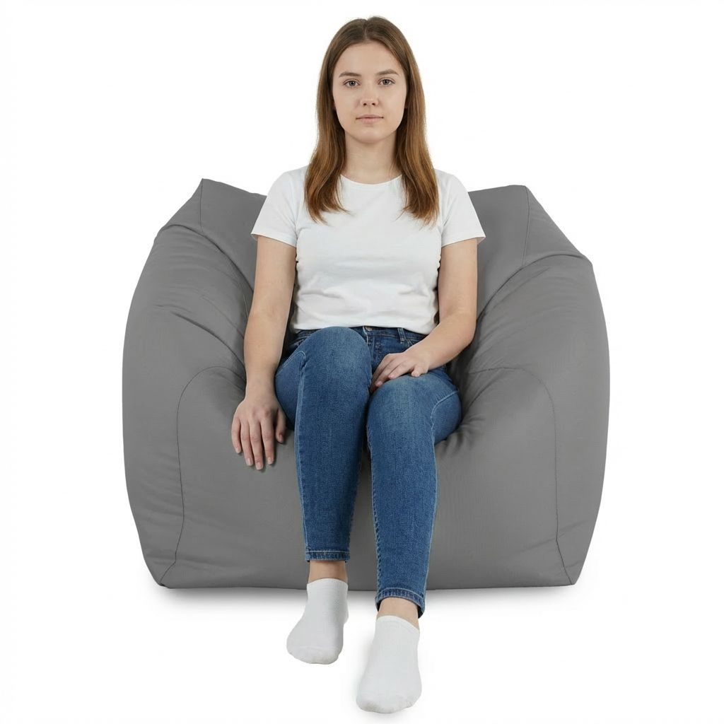 Sitzsack Flumpo Breeze, grau