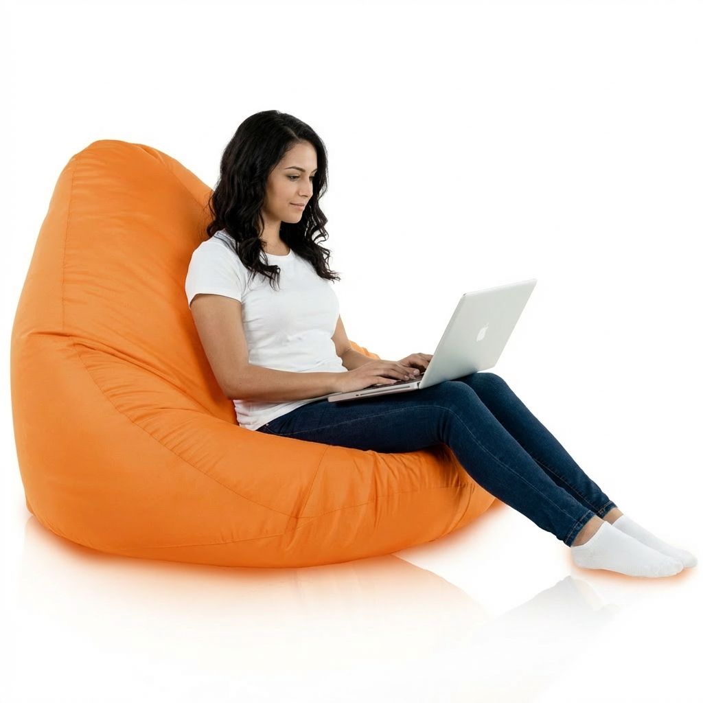 Sitzsack Flumpster Breeze XXL, orange