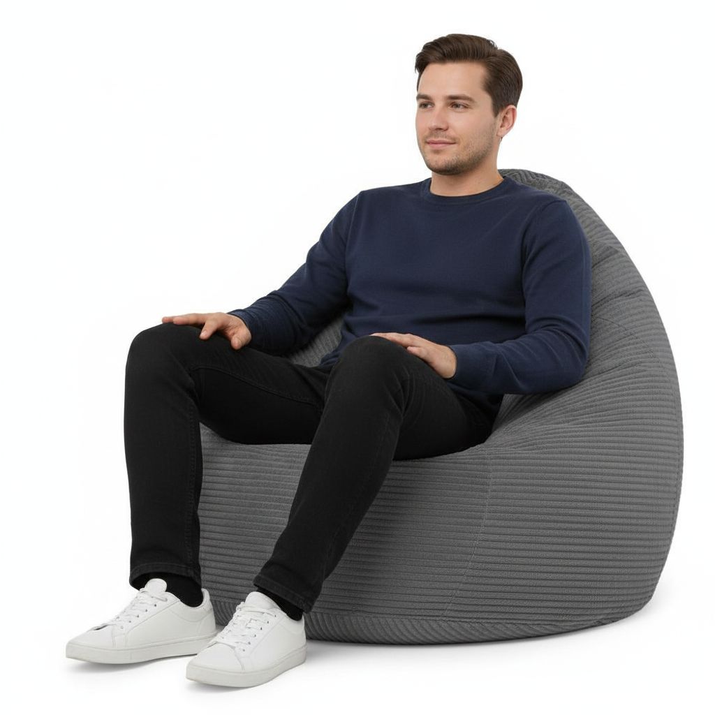 Sitzsack Flumpy Dune XXL, anthrazit