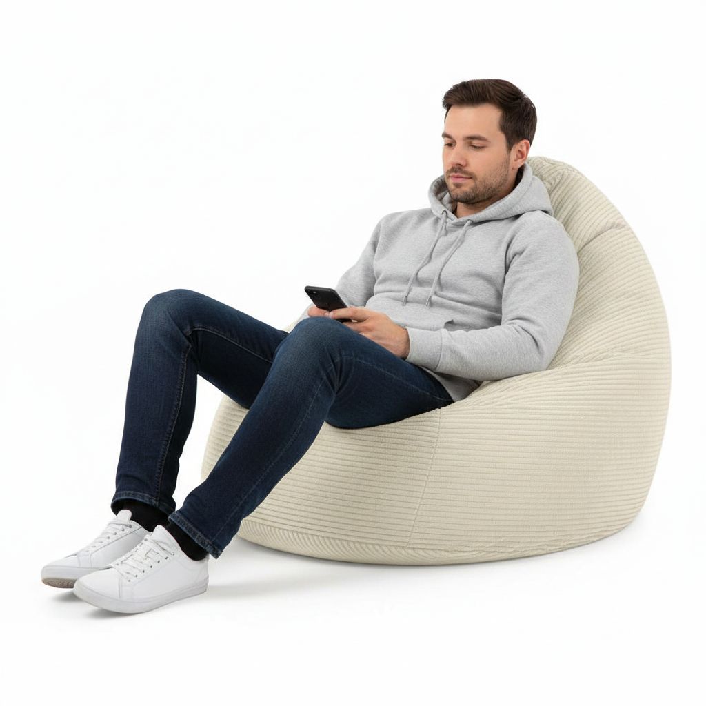 Sitzsack Flumpy Dune XXL, beige