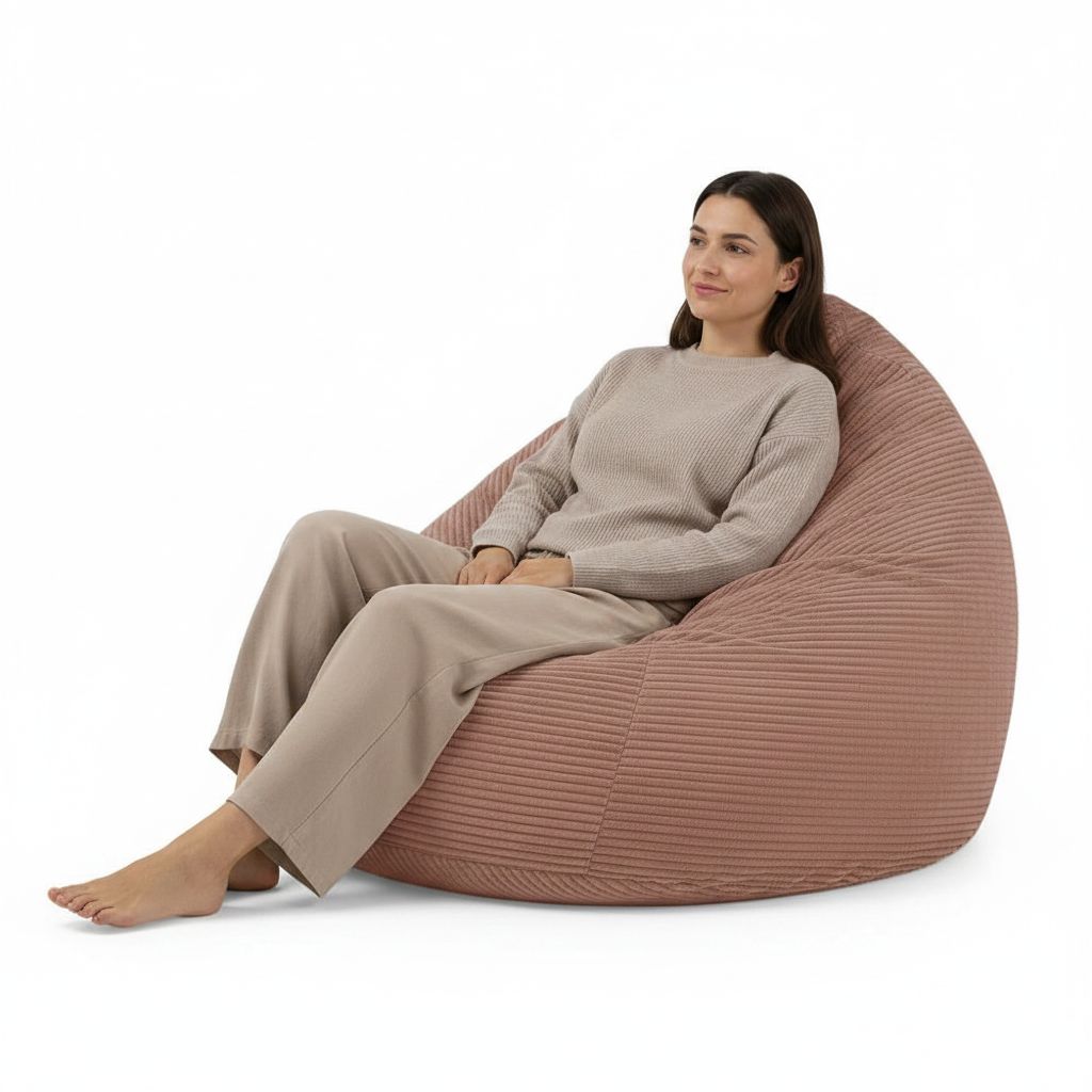 Sitzsack Flumpy Dune XXL, terracotta