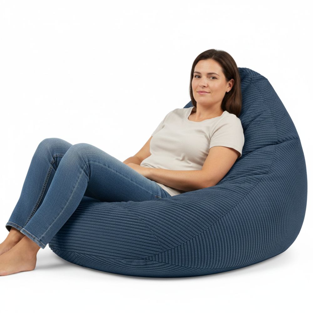 Sitzsack Flumpster Dune XXL, dunkelblau