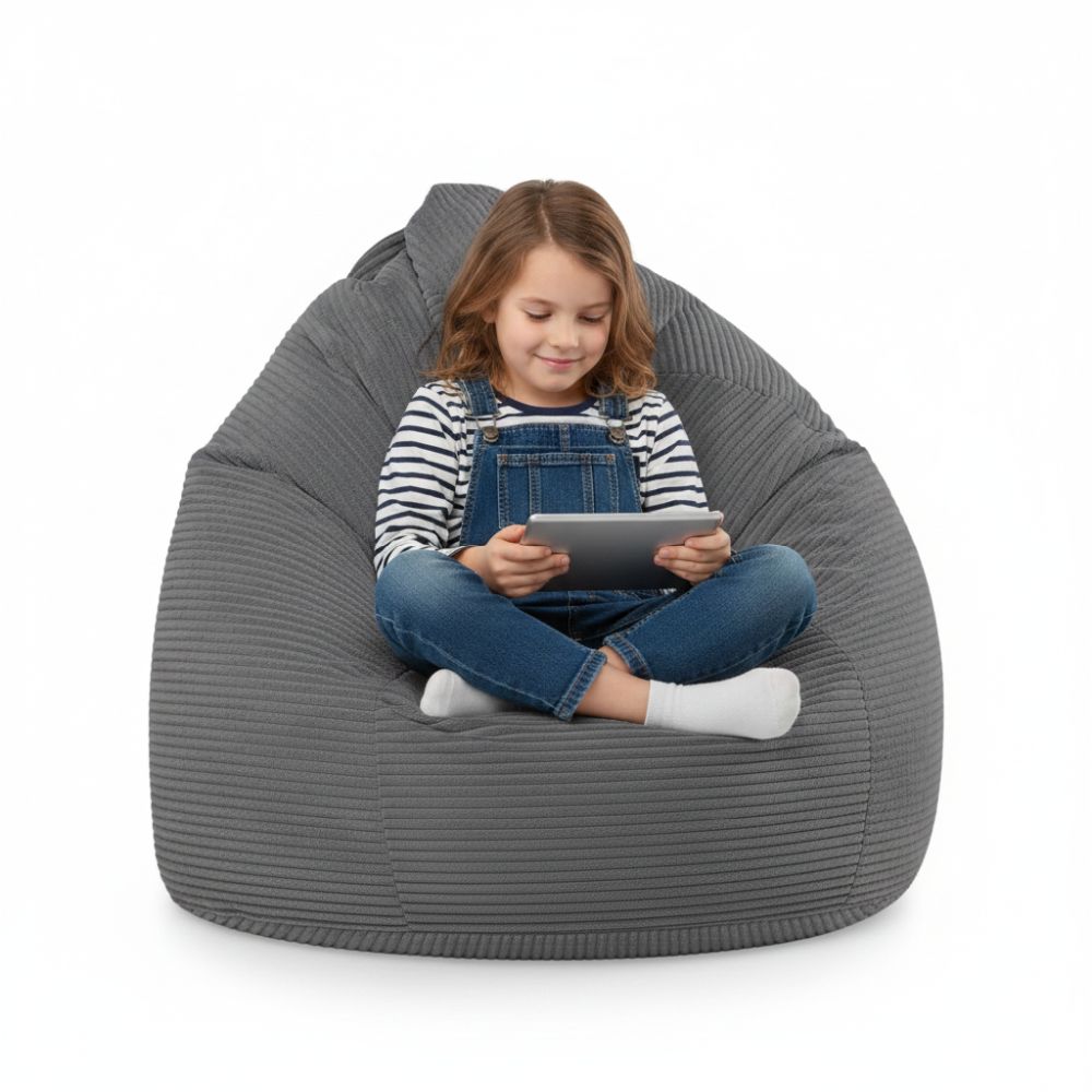 Sitzsack Flumpy Dune L, anthrazit
