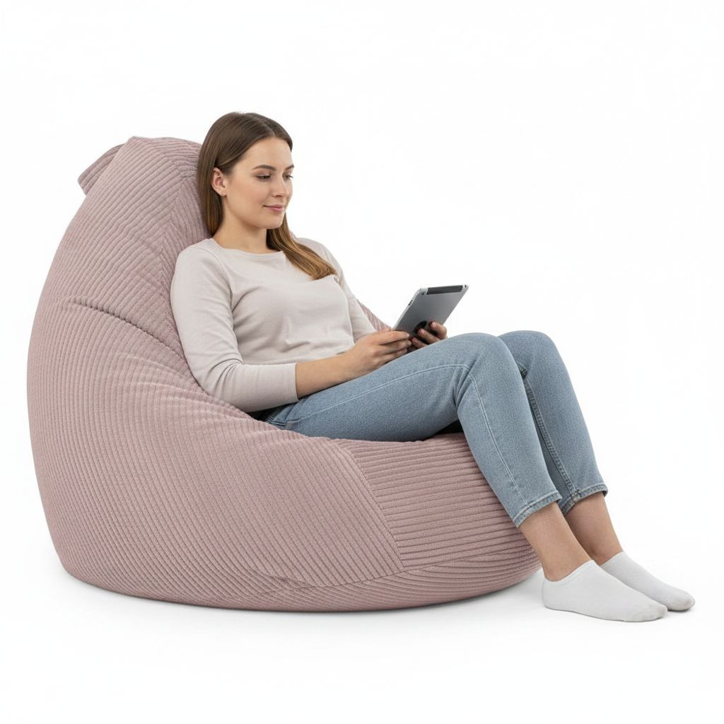 Sitzsack Flumpy Dune XXL, altrose