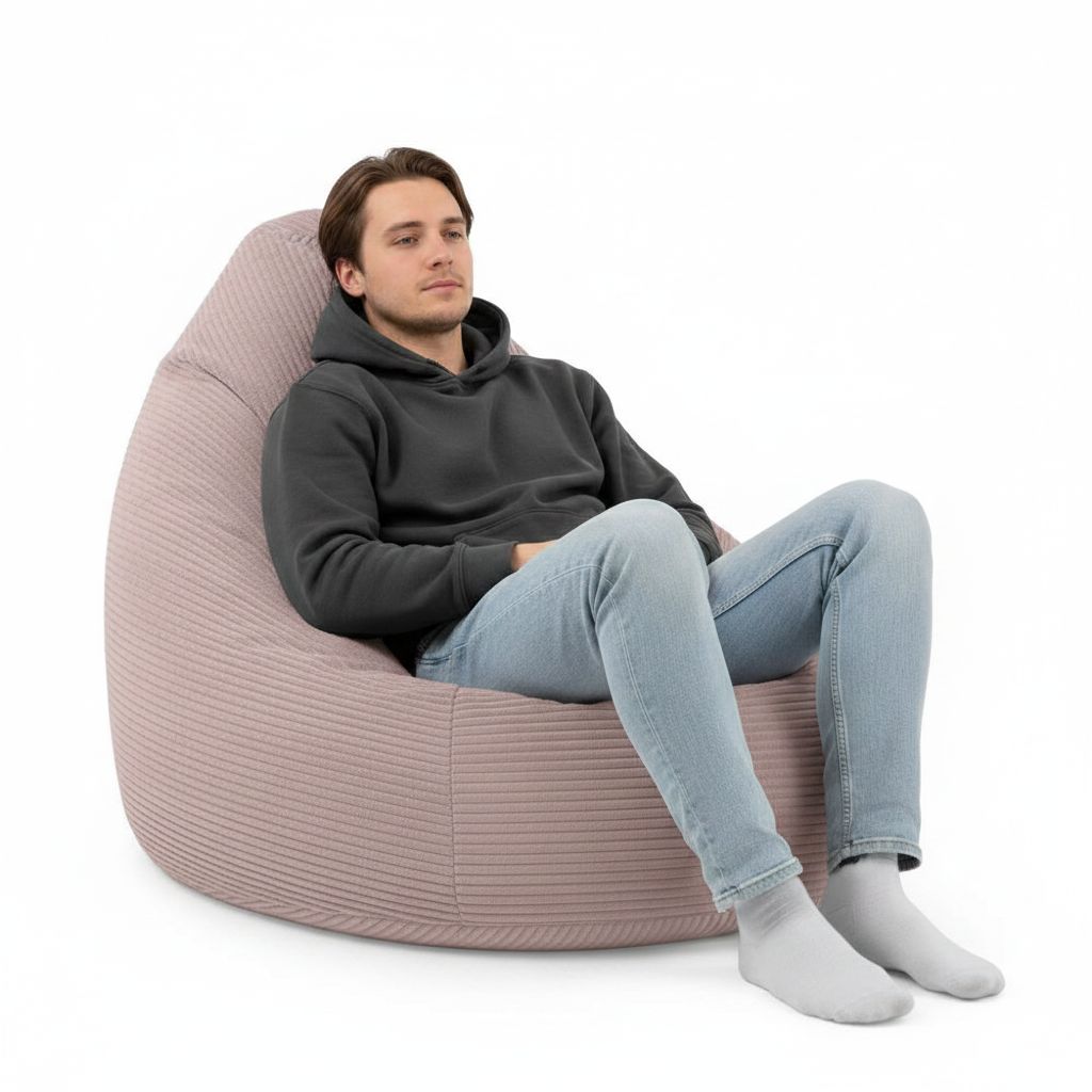 Sitzsack Flumpy Dune XXL, altrose