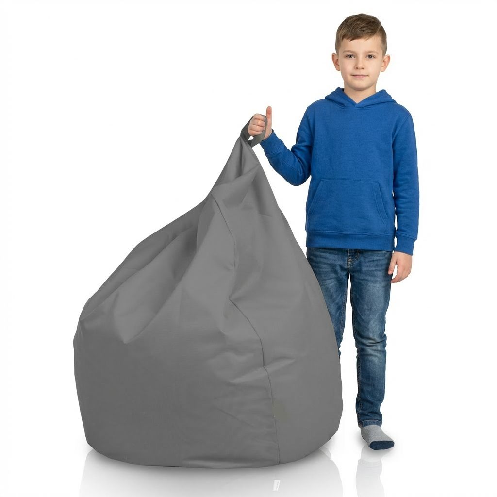 Sitzsack Flumpy Breeze L, grau