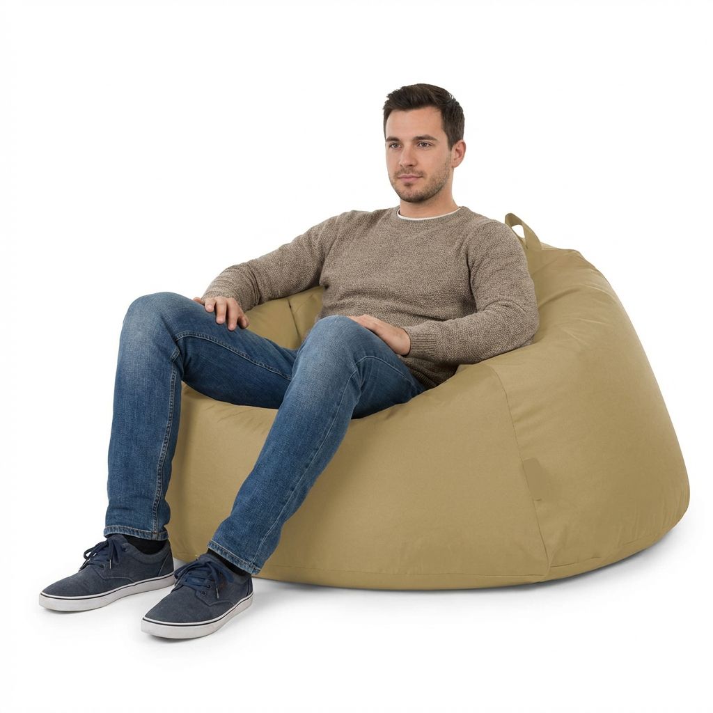 Sitzsack Flumpzilla Breeze, beige